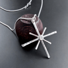 Christmas Star pendant, Handmade SPIRITUAL Jewellery Design