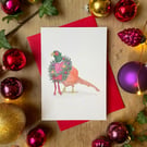 Festive Pheasant Christmas Card