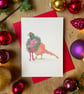 Festive Pheasant Christmas Card