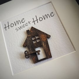 Home Sweet Home Deep Frame Keepsake