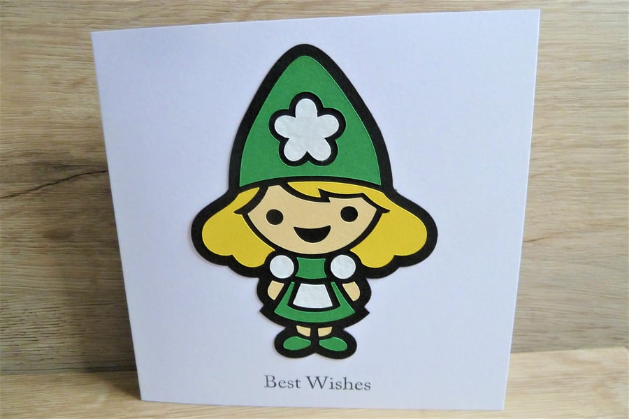 female gnome card