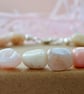 Pretty Pink Opal nugget bracelet - Image 2