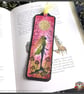 Enchanted Realms themed handcrafted Bookmarks Pretty In Pink