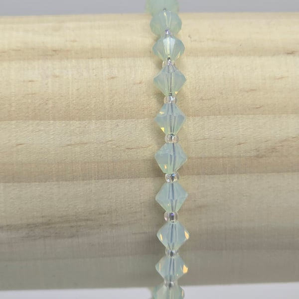 Preciosa Crystal Bracelet - Chrysolite Opal