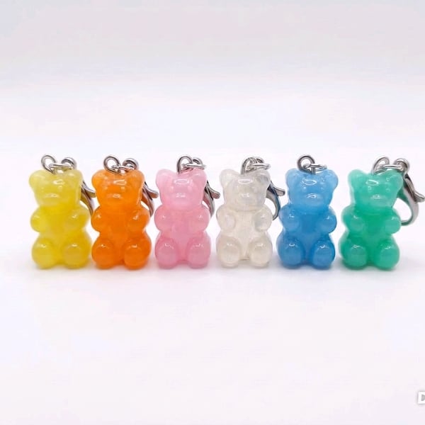 Gummy Bear Stitch Markers 