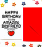 Funny Birthday Card For Boyfriend, Joke Birthday Card From Girlfriend, Boyfriend - Image 5