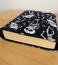 Dancing Skeletons Fabric Quilted Book Sleeve - Paperback Size - Image 4