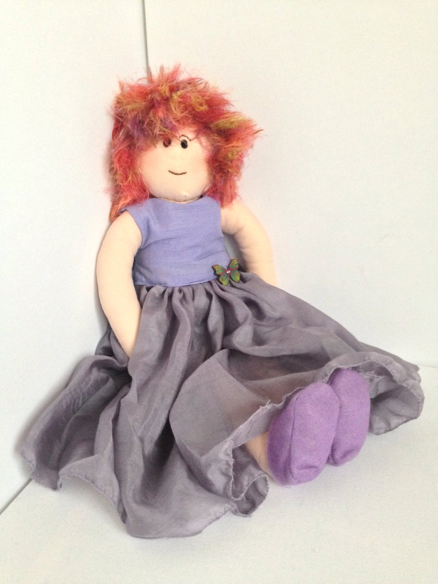 Claudette - 42cm rag doll 