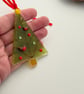 Robins Christmas Tree Decoration with Yellow Star - Image 6