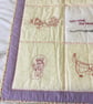 Wallhanging for Sewing Room, Lap Quilt,  Knee Warmer when at Sewing Machine. - Image 4