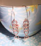 Copper and Sterling Silver Earrings (ERMMDGCM2) - UK Free Post - Image 1