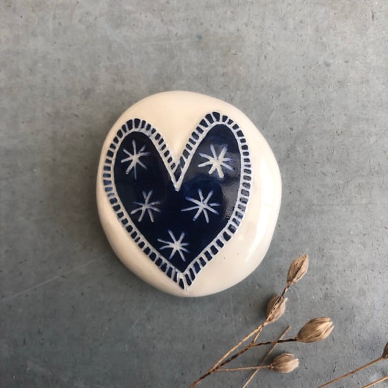 Small Heart Pebble