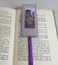 Embroidered Bookmark - Sheep and Heather - Image 2