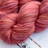 SALE: Rose Pepper - Silky baby alpaca laceweight yarn