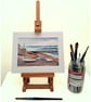 Boats at Sennen Cove, Cornwall,  Original Watercolour Painting Mounted - Image 3