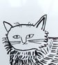 A5 Print A very judgy cat - Image 2