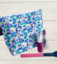 Makeup bags mosaic print 