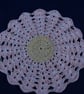Doily Coaster Crochet Circle - Image 1