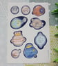 Solar System Sticker Sheet: Planet Stickers for Journals and Craft - Image 1
