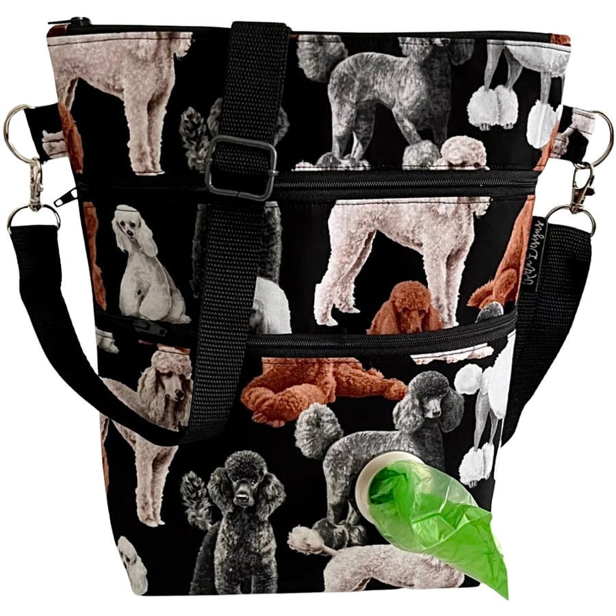 Dog walking bags,poodles