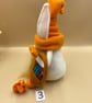 Gnome for the Summer. Sitting Gnome for Display. Unusual Colours. Home Decor. - Image 9