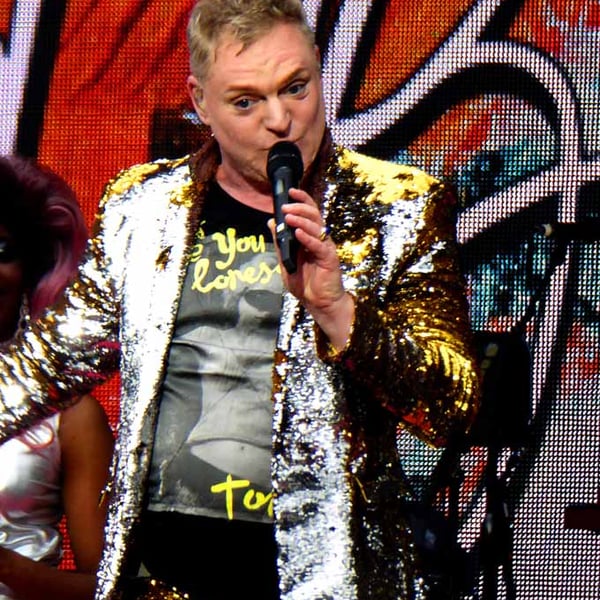 Erasure Singer Andy Bell In Concert Photograph Print