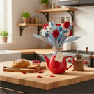 Fabric Tulips Handmade with Room Fragrance potential