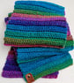 Crochet rainbow scarf - Image 4