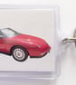 Alfa Romeo Spider 1996 - Keyring with 50x35mm Insert - Car Enthusiast - Image 3