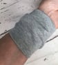 Grey slip on wrist cover bracelet tattoo cover, everyday jewellery , - Image 8