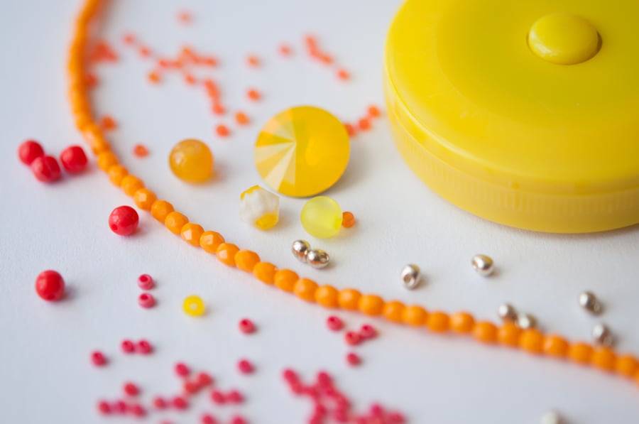 Materials Pack for Baroque Tape Measure Surround - Tequila Sunrise