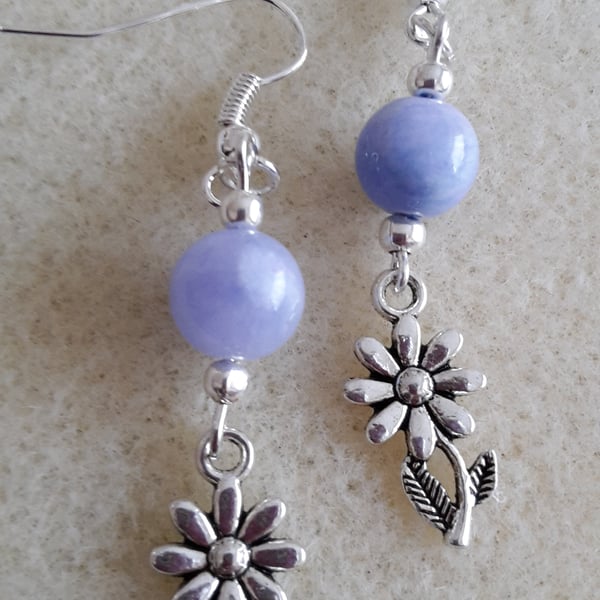 Flower earrings