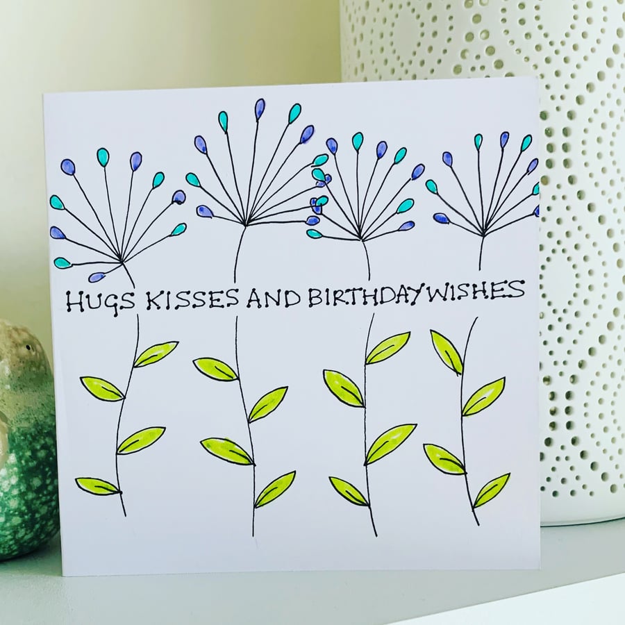 Hand drawn Birthday Card 