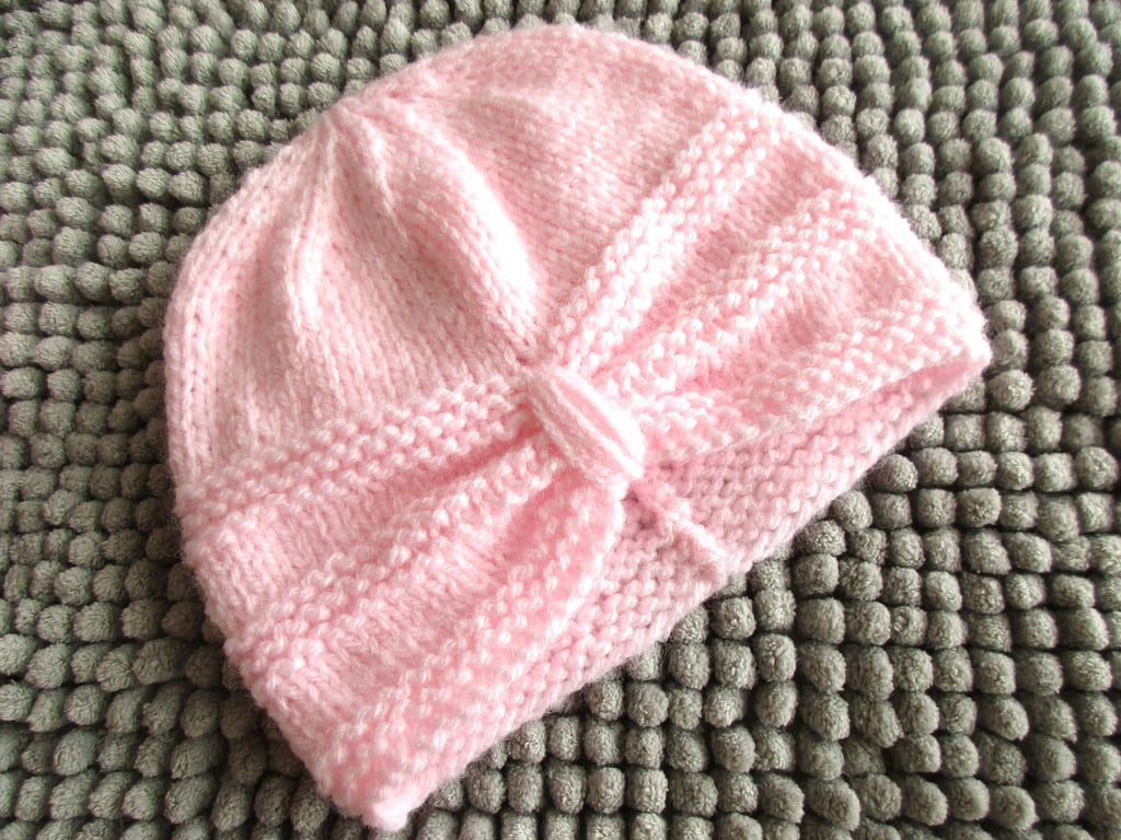 3-6 months Turban Style Hat