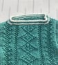 Patterned jumper knitted in a bamboo and wool yarn - Image 5