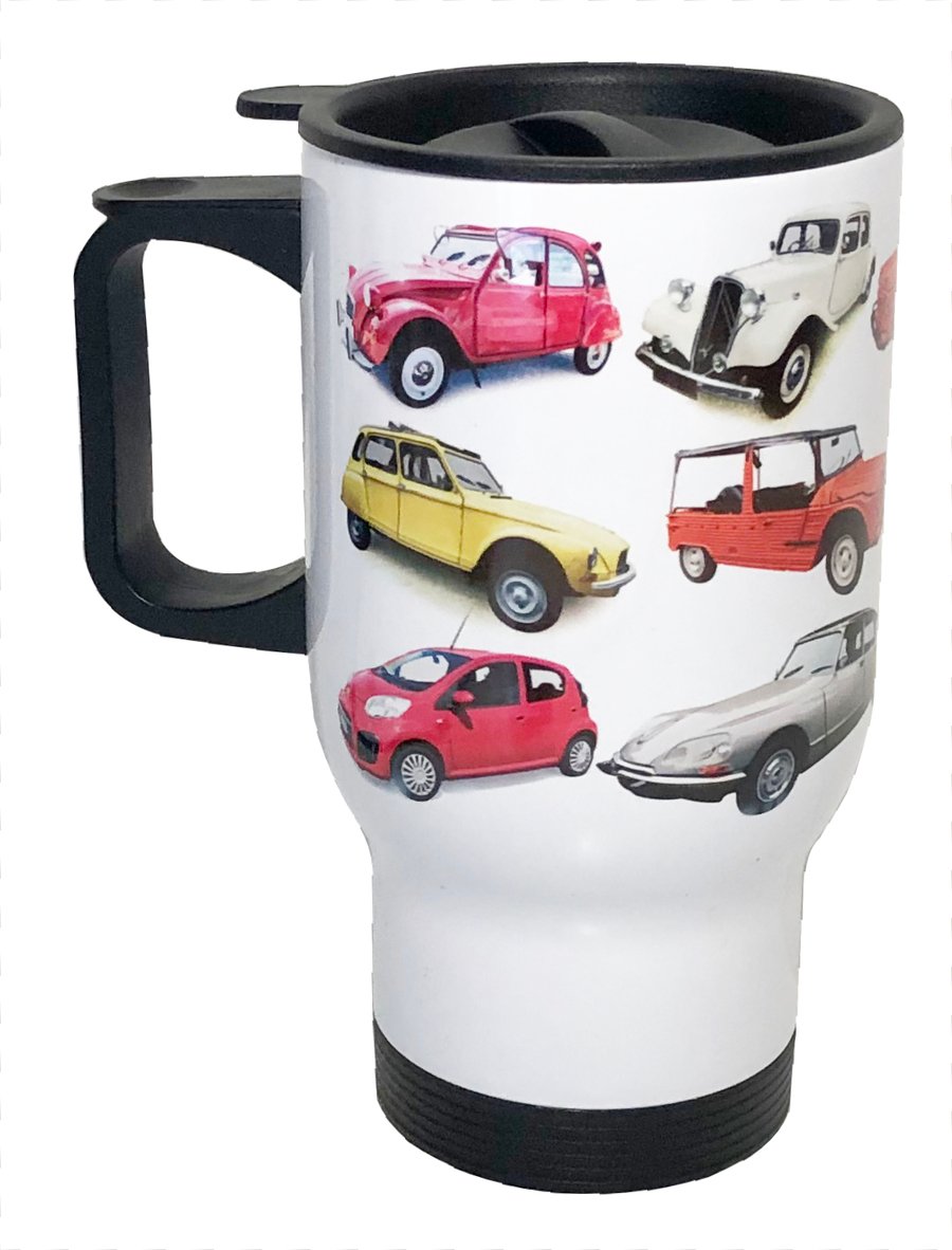 Citroen Classic Cars - 14fl oz Stainless Steel Travel Mug