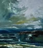 Original Oil Painting "On Reflection, Saltburn"