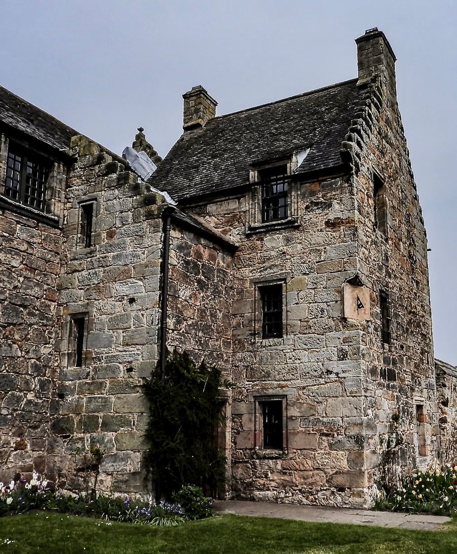 Aberdour Castle Fife Scotland - Photographic Print Greetings Card