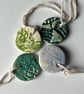 Set of Ceramic Gift Tag: Little Keepsakes, Love Tokens