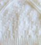 16" White Baby Boys Knots Patterned Cardigan - Image 3
