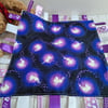 Purple Fairy glow-in-the-dark taggy blanket 