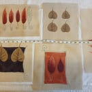 Slow stitching journal pages 