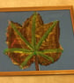 Grape Leaf, stitched and quilted - Image 1