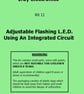Kit 11: Adjustable Flashing L.E.D. Using An Integrated Circuit - Image 2