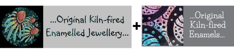 Original Kiln-fired Enamelled Jewellery