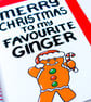 Funny Christmas Card To My Favourite Ginger Christmas Card for Red Heads - Image 7
