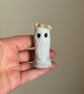 Cream Spun Cotton Woodland Floral Ghost - Image 6