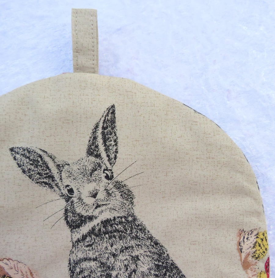 Cafetiere Cosy, rabbit, medium cosy, to fit a 2-4 cup cafetiere