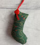 Set of 3 Mini Stocking Christmas Tree Decorations, Scrapbox Stockings - Image 7