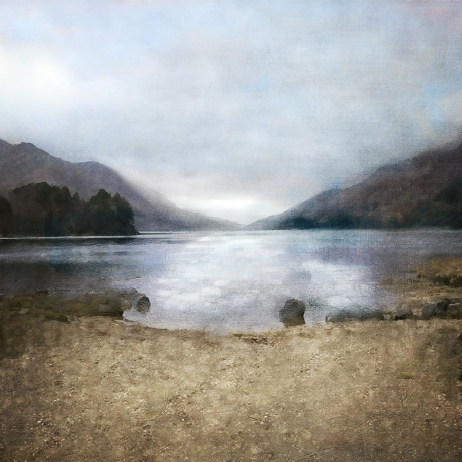 Loch Shiel Glenfinnan. Archival art print by Scottish artist Carol McEwan
